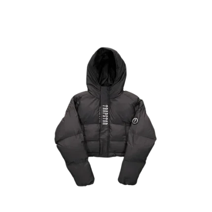 TS Womens Decoded Hooded Puffer Jacket 2.0 - Black