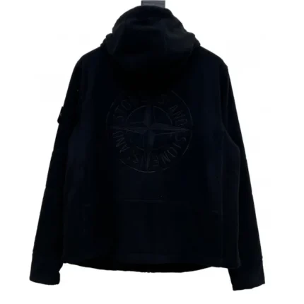 Stone Island Hoodie Full Black