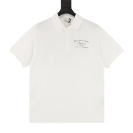 Christian Dior Polo Shirt Atelier White