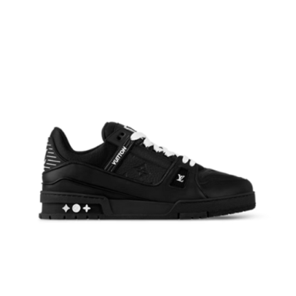 Louis Vuitton Trainer - Black Embossed Monogram