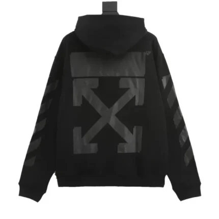 off-White Hoodie Full Black